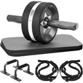 Ab Roller Wheel with 2 Knee Pads for Home Gym