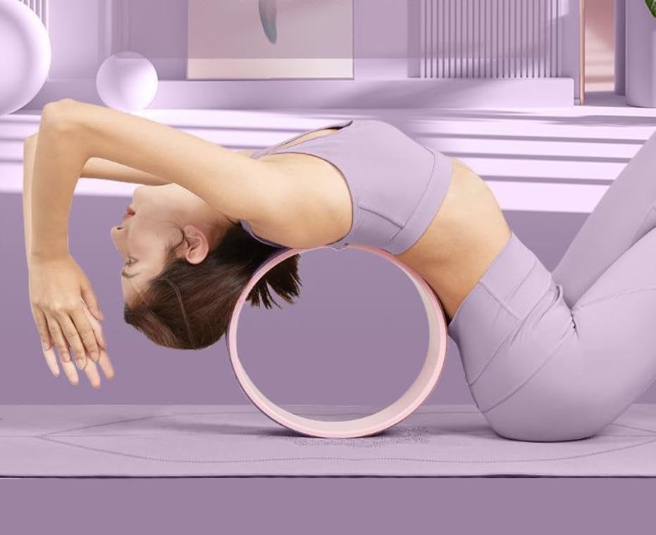 32CM TPE Foam Yoga Wheel for Back Exercise