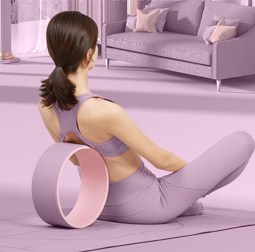 32CM TPE Foam Yoga Wheel for Back Exercise