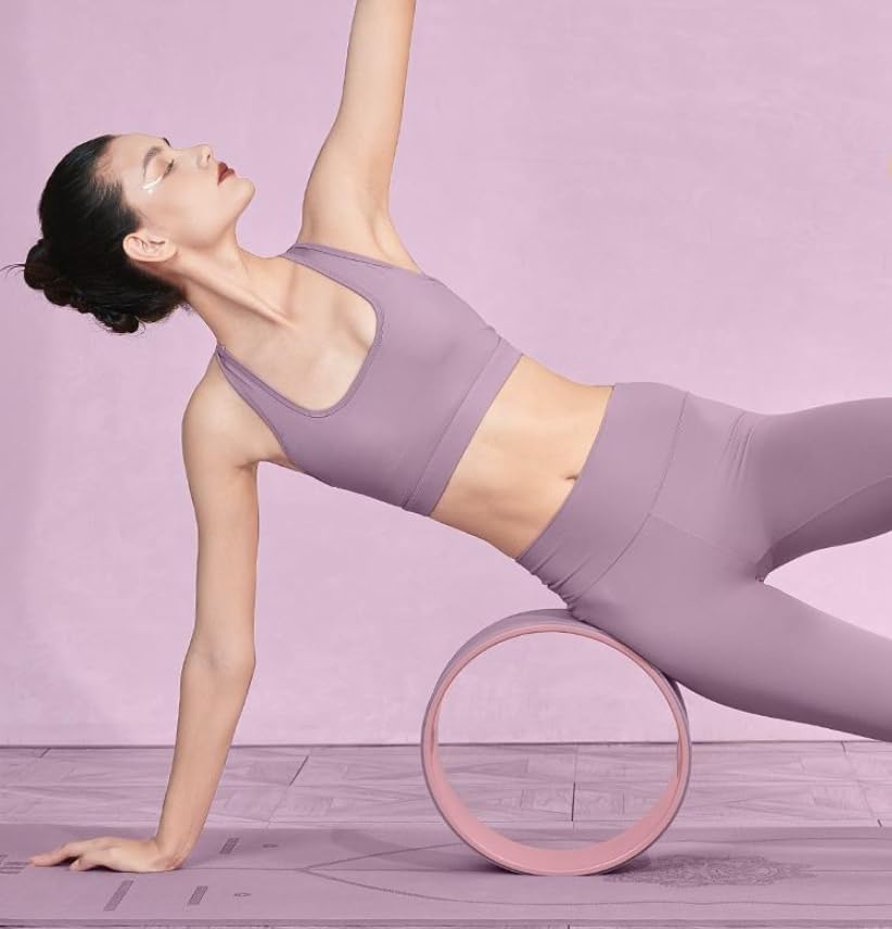 32CM TPE Foam Yoga Wheel for Back Exercise