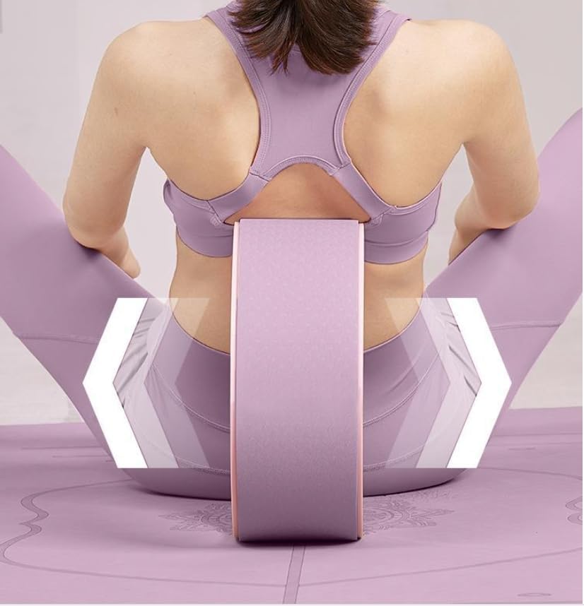 32CM TPE Foam Yoga Wheel for Back Exercise