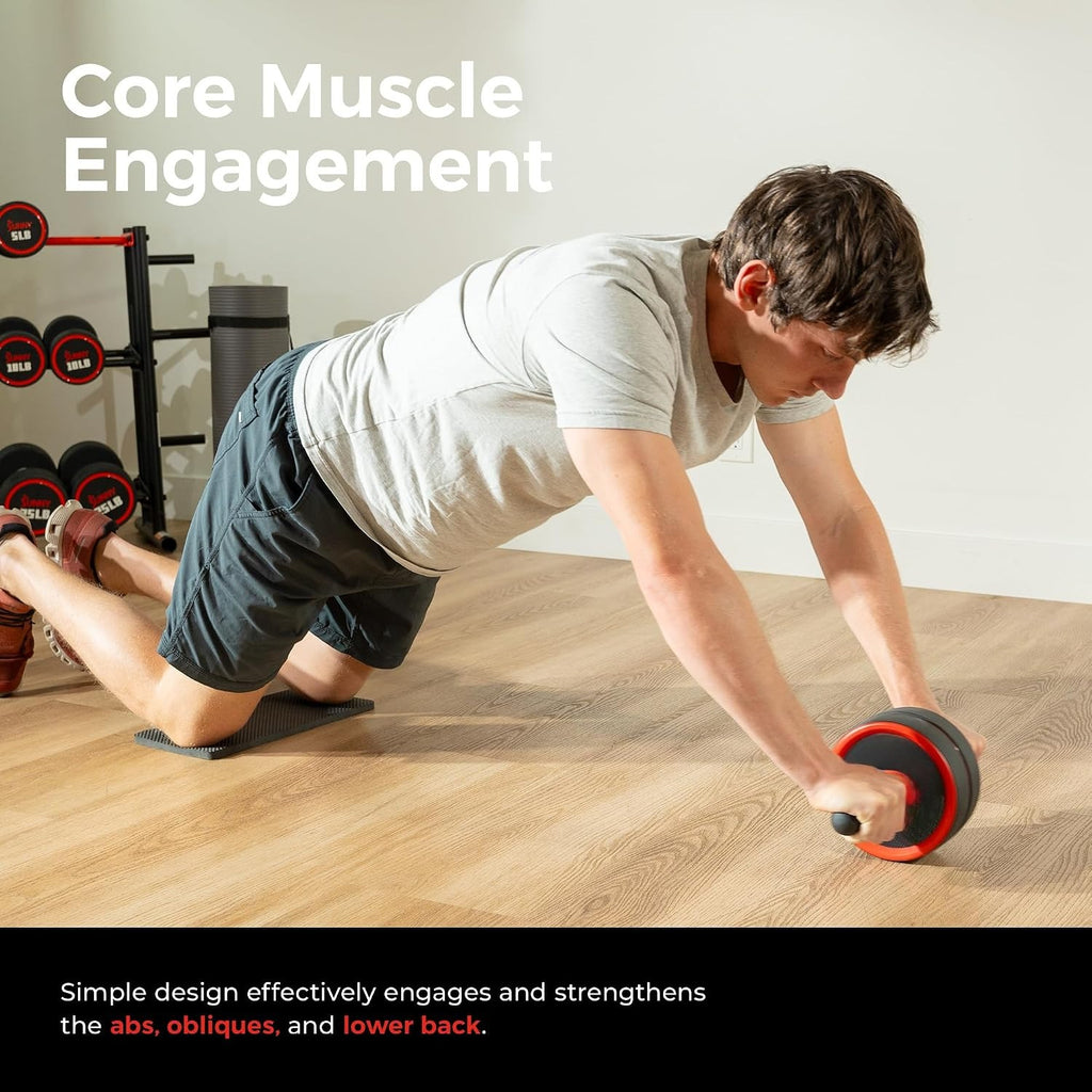 Health & Fitness Core Training Ab Roller Wheel
