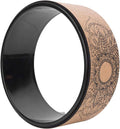 Wood‑Grain Inner PU Rubber Yoga Wheel