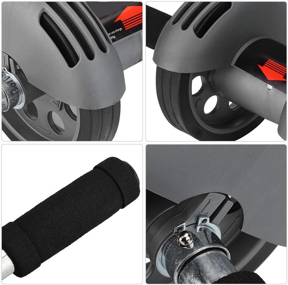Double‑Wheel Ab Roller Core Fitness Workout Tool