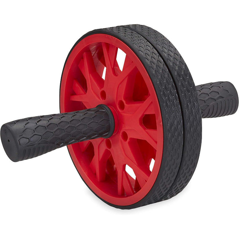 Black‑Red Non‑Skid Ab Roller