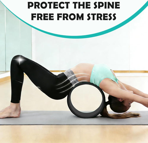 13‑Inch Dharma Yoga Wheel for Back Pain