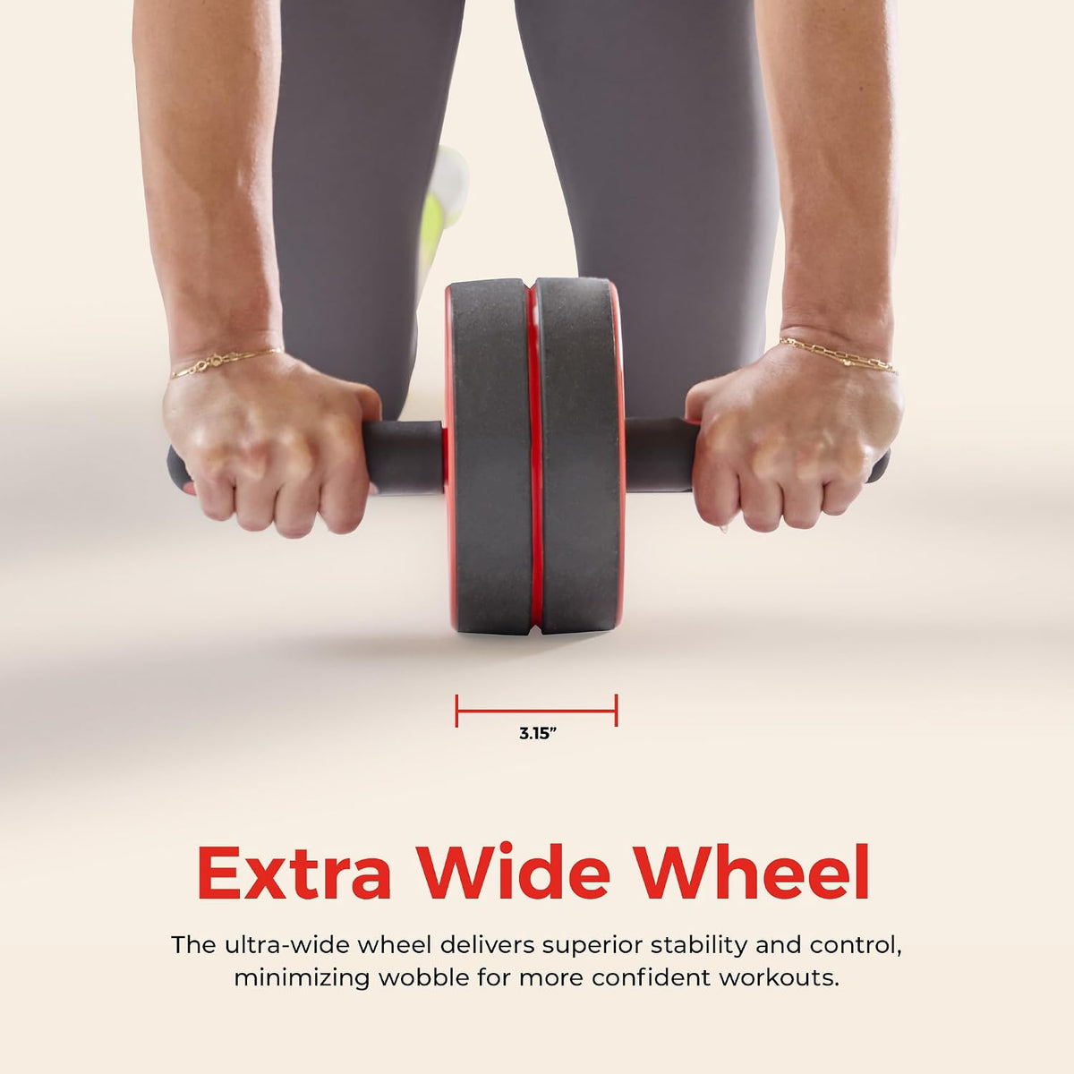 Health & Fitness Core Training Ab Roller Wheel