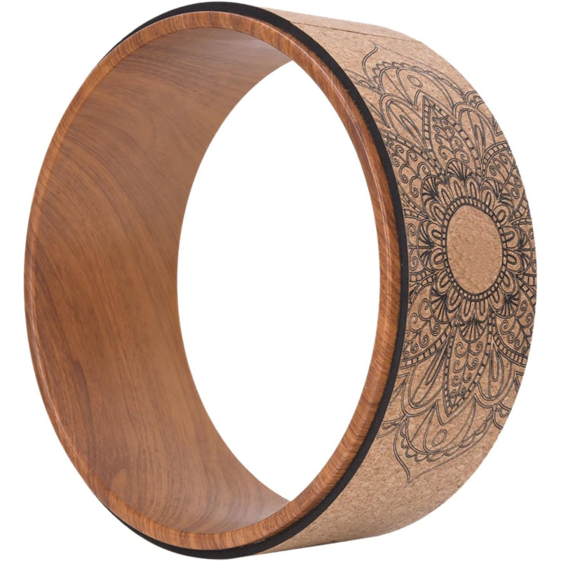 High‑Density PU Yoga Wheel for Back Pain Relief