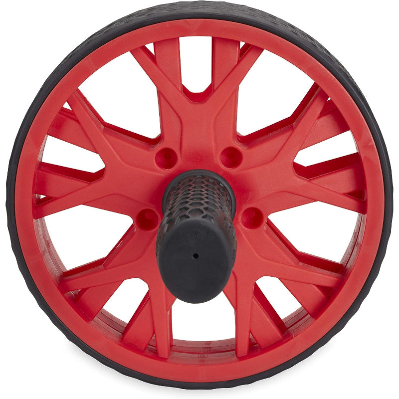 Black‑Red Non‑Skid Ab Roller