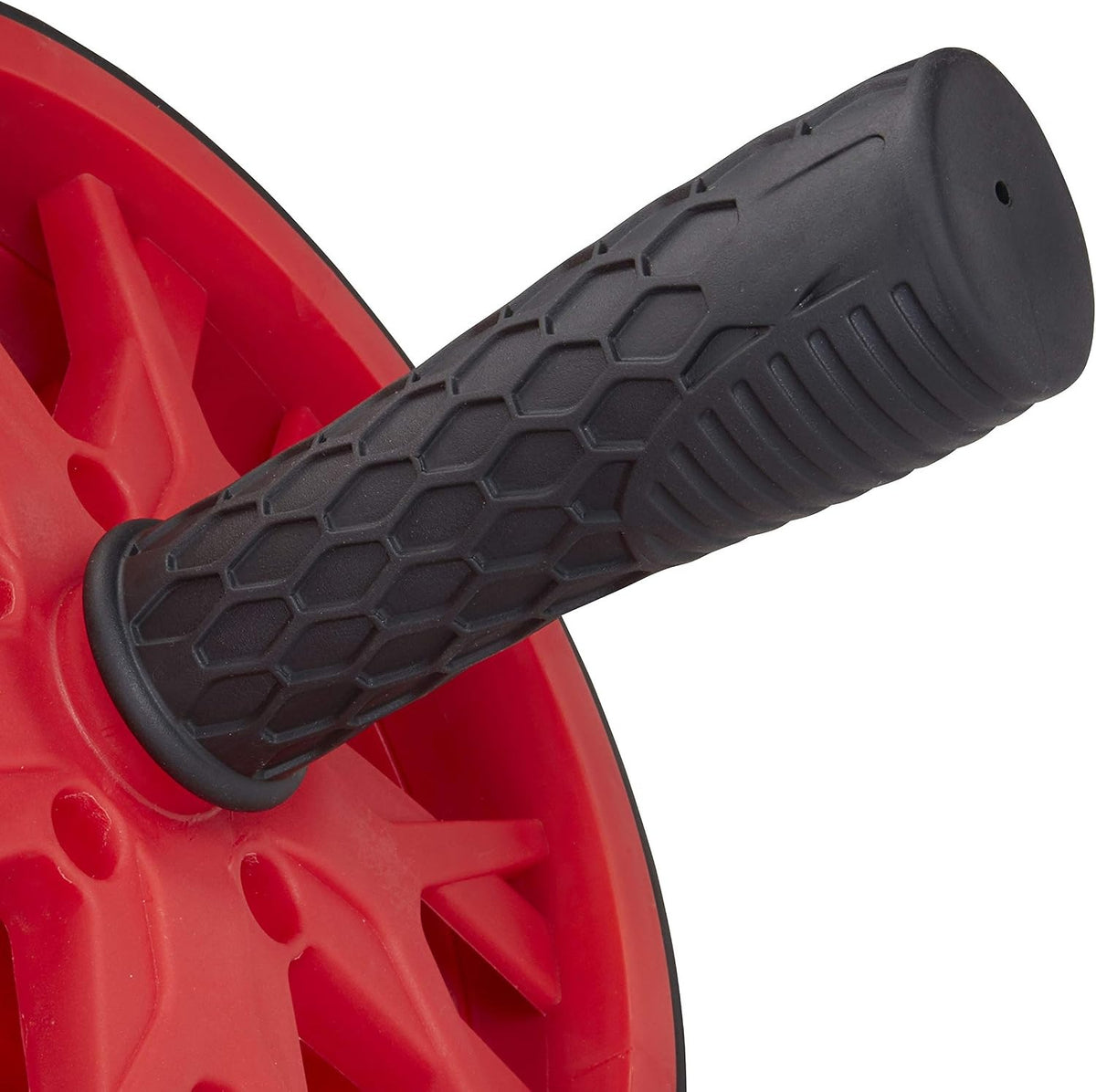 Black‑Red Non‑Skid Ab Roller