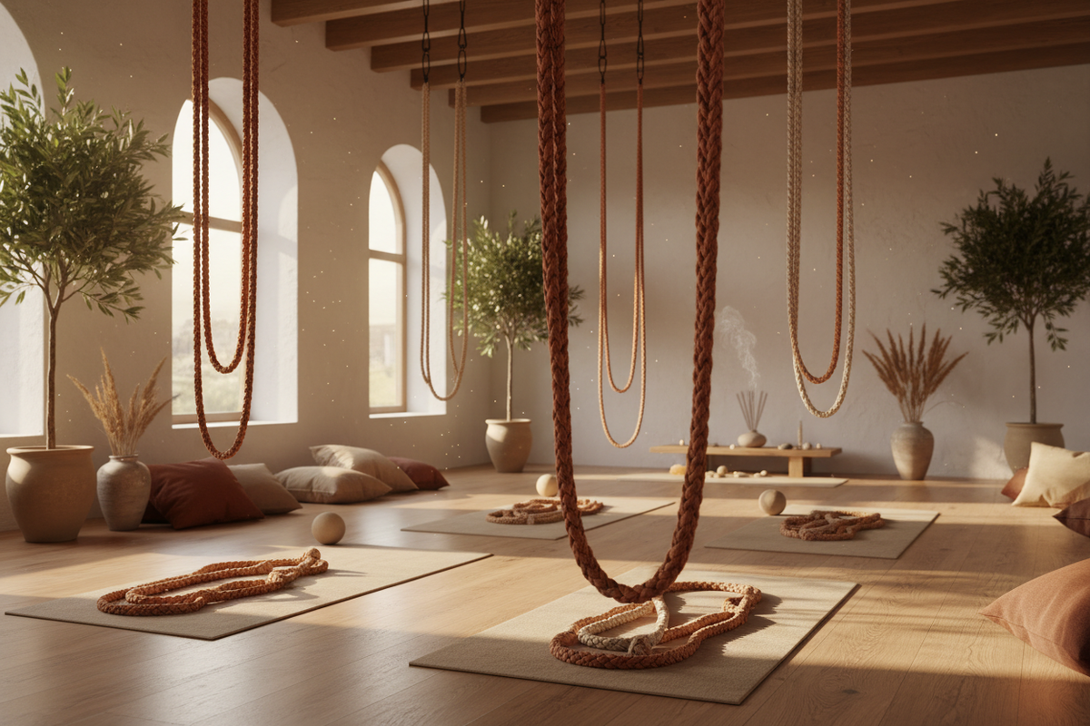 Durable-Woven Cotton Exercise Straps